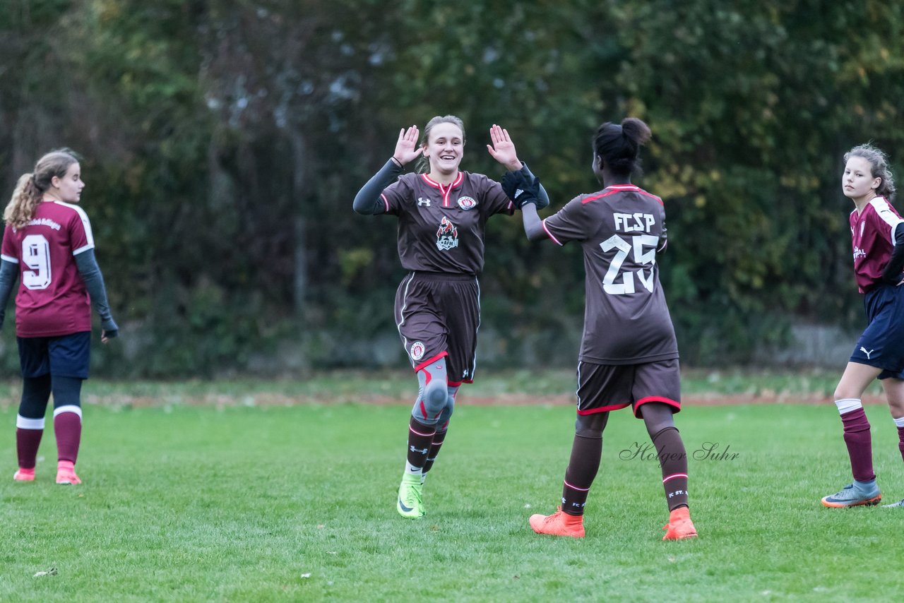 Bild 225 - C-Juniorinnen Halstenbek-Rellingen - St.Pauli : Ergebnis: 0:5